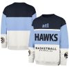 '47 Atlanta Hawks Unisex Light Blue 2024/25 City Trendy Edition On Five Maximalist Pullover Sweatshirt