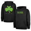 '47 Boston Celtics Black 2024/25 City Edition Double Crossover Foundation Pullover Trendy Hoodie