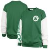 '47 Boston Fabulous Celtics Women's Kelly Green Plus Size Oversized Rise Andie Pullover Sweatshirt