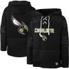47 Charlotte Hornets Black 2022/23 Pregame MVP Lacer Premium Pullover Hoodie City Edition