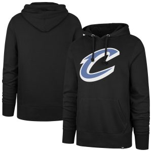 '47 Cleveland Cavaliers Unique Black Headline Pullover Hoodie