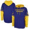 '47 Golden State Warriors Royal Trifecta Shortstop Stylish Pullover Hoodie
