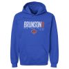 500 Level Jalen Brunson Elegant New York Knicks Blue Elite Pullover Hoodie