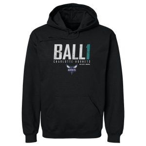 500 Level LaMelo Ball Charlotte Hornets Black Elite Pullover Trendy Hoodie