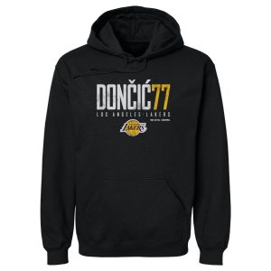 500 Level Luka Dončić Los Angeles Lakers Black Chic Elite Pullover Hoodie