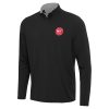 Antigua Atlanta Hawks Black/Gray Content Quarter Zip Premium Top