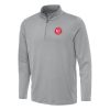 Antigua Atlanta Hawks Gorgeous Gray Reprocess Quarter Zip Top