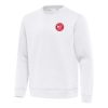 Antigua Atlanta Hawks White Relevant Elegant Pullover Sweatshirt