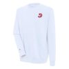 Antigua Atlanta Hawks White Victory Pullover Eye - catching Sweatshirt
