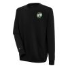 Antigua Unique Boston Celtics Black Victory Pullover Sweatshirt