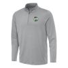 Antigua Boston Celtics Gray Reprocess Eye - catching Quarter Zip Top