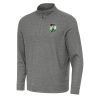 Antigua Boston Celtics Heather Black Subtle Quarter Zip Sweatshirt Unique