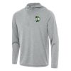 Antigua Boston Celtics Heather Gray Tidy Quarter Zip Hoodie Fabulous