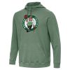 Antigua Boston Celtics Heather Green Cloud Pullover Eye - catching Hoodie