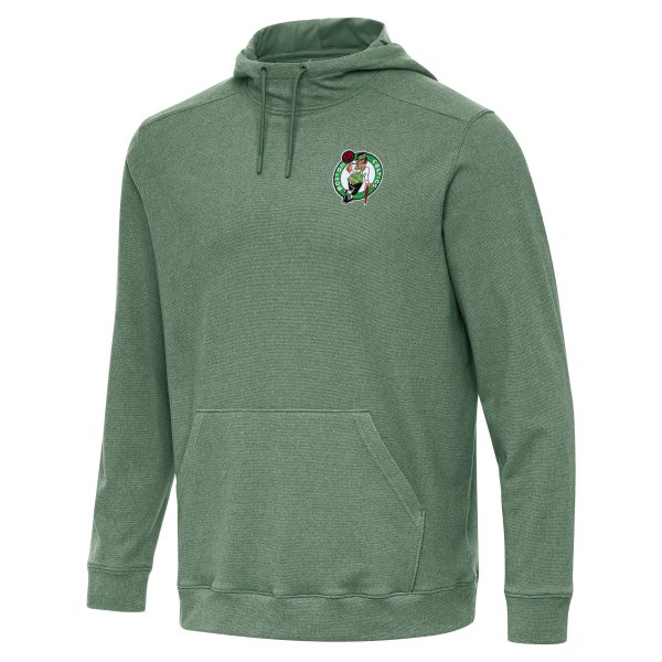 Antigua Boston Celtics Hunter Elegant Green Cloud Pullover Hoodie