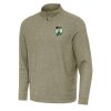 Antigua Boston Celtics Olive Subtle Trendy Quarter Zip Sweatshirt