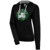 Antigua Boston Chic Celtics Women's Black Victory Pullover Hoodie