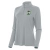 Antigua Boston Celtics Women's Fabulous Gray Intent Quarter Zip Top