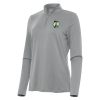 Antigua Elegant Boston Celtics Women's Gray Reprocess Quarter Zip Top