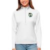 Antigua Boston Unique Celtics Women's White Tribute Half Zip Top
