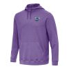 Antigua Charlotte Hornets Heather Purple Cloud Pullover Hoodie Gorgeous