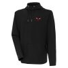Antigua Fabulous Chicago Bulls Black Pure Honeycomb Pullover Hoodie