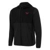 Antigua Chicago Bulls Black Sway Full Zip Hoodie Jacket Premium
