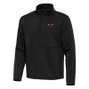 Antigua Chicago Bulls Black Twist Quarter Zip Gorgeous Pullover Top