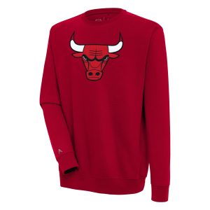 Antigua Chicago Bulls Red Victory Pullover Unique Sweatshirt