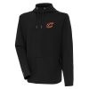 Antigua Cleveland Cavaliers Black Pure Honeycomb Unique Pullover Hoodie