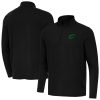 Antigua Cleveland Cavaliers Black St. Patrick's Day Intent Quarter Fabulous Zip Jacket