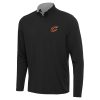 Antigua Cleveland Cavaliers Black/Gray Content Quarter Stylish Zip Top