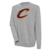 Antigua Cleveland Cavaliers Heather Gray Victory Pullover Sweatshirt Trendy