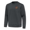 Antigua Cleveland Cavaliers Pewter Eye - catching Relevant Pullover Sweatshirt
