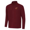 Antigua Cleveland Cavaliers Wine Intent Quarter Zip Top Gorgeous