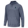 Antigua Dallas Mavericks Heather Navy Cloud Premium Pullover Hoodie