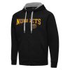 Antigua Denver Chic Nuggets Black Big & Tall Victory Full Zip Hoodie Jacket