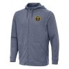 Antigua Eye - catching Denver Nuggets Heather Navy Effortless Full Zip Hoodie Jacket
