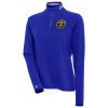 Antigua Denver Nuggets Women's Royal Milo Quarter Gorgeous Zip Pullover Top