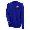 Antigua Detroit Pistons Blue Victory Pullover Elegant Sweatshirt