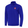 Antigua Detroit Pistons Blue Victory Quarter Zip Mock Fabulous Sweatshirt