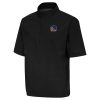 Antigua Golden State Gorgeous Warriors Black Brisk Quarter Zip Windbreaker
