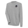 Antigua Golden State Trendy Warriors Heather Gray Victory Pullover Sweatshirt