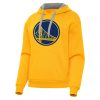Antigua Golden State Warriors Women's Gold Victory Trendy Pullover Hoodie
