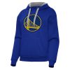 Antigua Golden State Unique Warriors Women's Royal Victory Pullover Hoodie