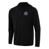 Antigua Heather Black 2025 NBA Premium All Star Game Tidy Quarter Zip Hoodie