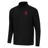 Antigua Houston Rockets Black Intent Quarter Gorgeous Zip Top