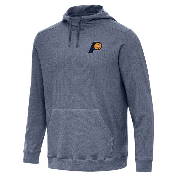 Antigua Indiana Pacers Heather Navy Cloud Pullover Fabulous Hoodie
