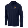 Antigua Indiana Pacers Gorgeous Heather Navy Tidy Quarter Zip Hoodie