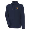 Antigua Indiana Pacers Navy Pure Honeycomb Pullover Eye - catching Hoodie